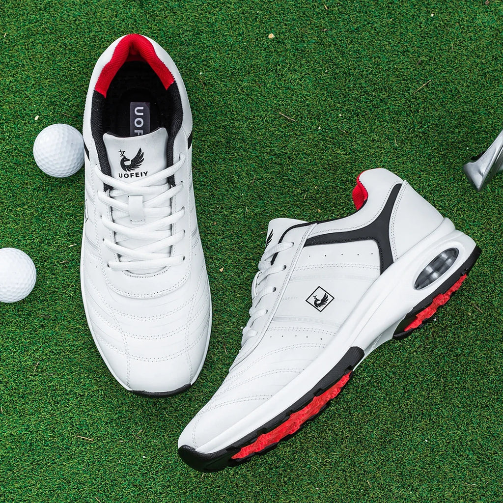Men Golf Shoes Casual Breathable Waterproof Non-slip Golf Outdoor Training Shoes