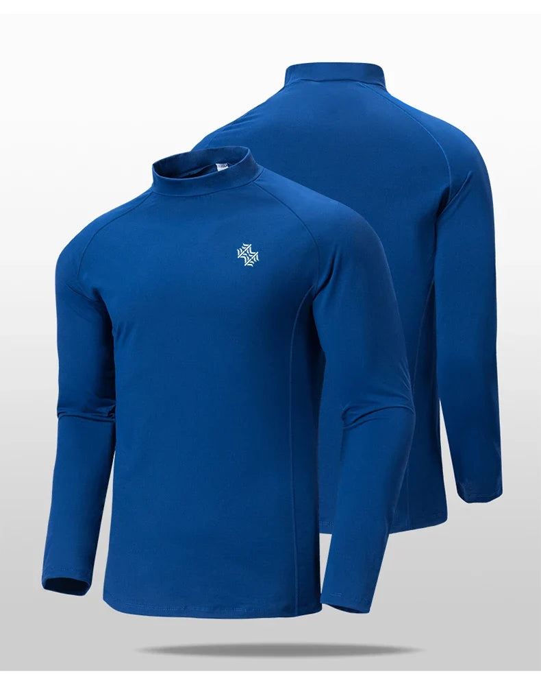 SBWL Men's High Quality Cycling Hiking Outdoor Sports Long Sleeve T-Shirt Leisure Speed Dry Running Fitness Sports Clothing Tops