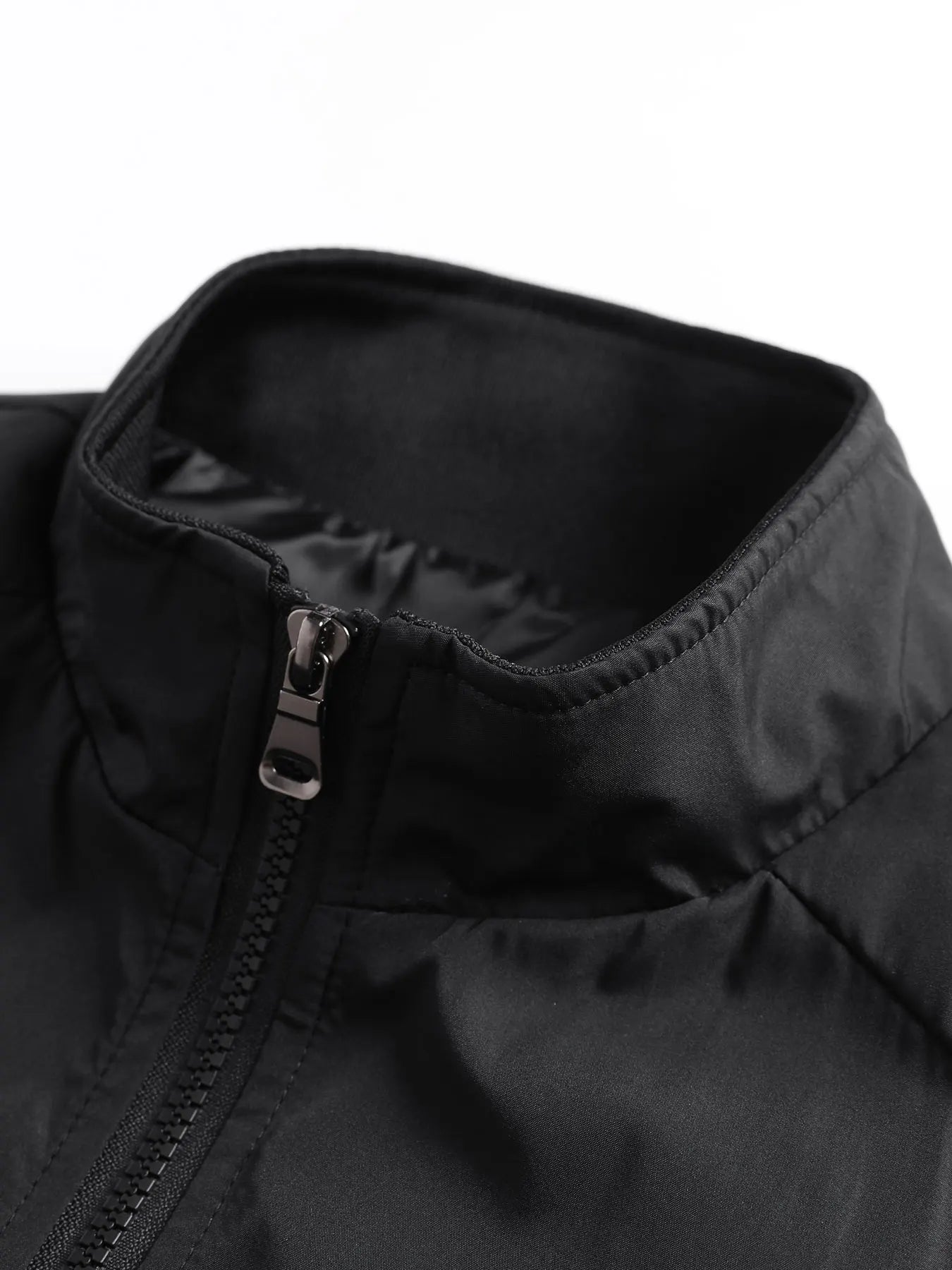 Men's Spring and Autumn Thin Casual Jacket Solid Color Stand Collar Cardigan Jacket Men's Outdoor Sports Casual Versatile Top