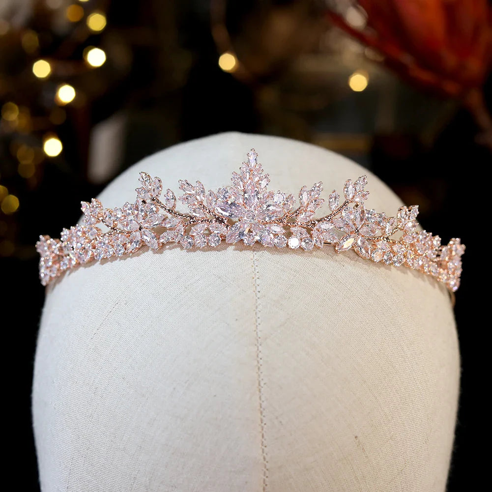 Fashion Tiaras Crowns Children Girl Show Bridal Prom Bride Bridesmaid Gift Wedding Party Jewelry Hair Accessories