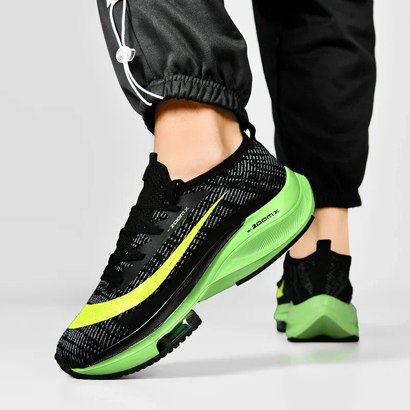 Men Running Shoes Breathable Race Cushioning Outdoor Jogging Sneakers Trainer Luxury shoes Couple Non-Slip Mesh Off-road Shoes