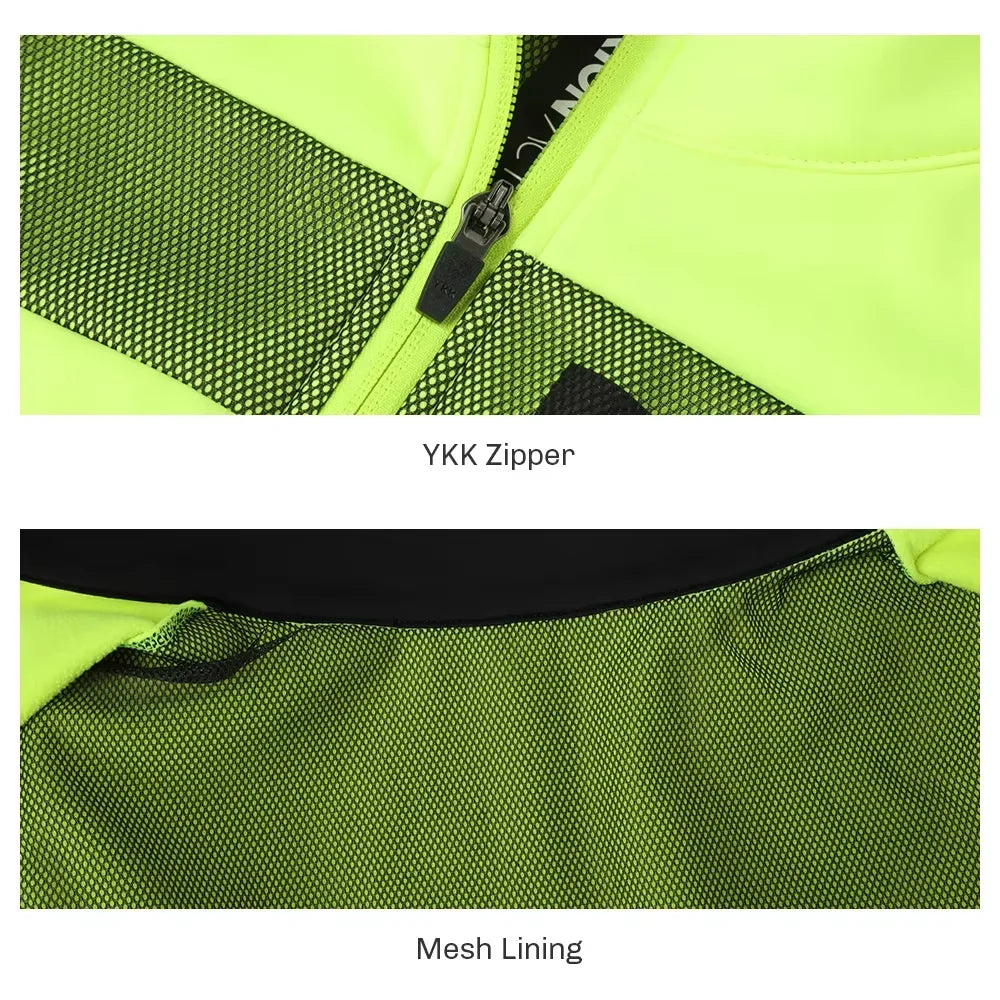 Cycling Jackets Men's Coats Winter Thermal Fleece Windbreaker Waterproof MTB Bicycle Clothing Bike Jacket Motorcycle Riding