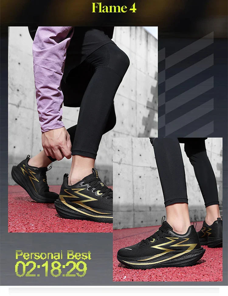 Men Running Shoes Carbon Board Speciality Sports Breathable Lightweight Women's Comfortable Chunta Athletic Sneakers