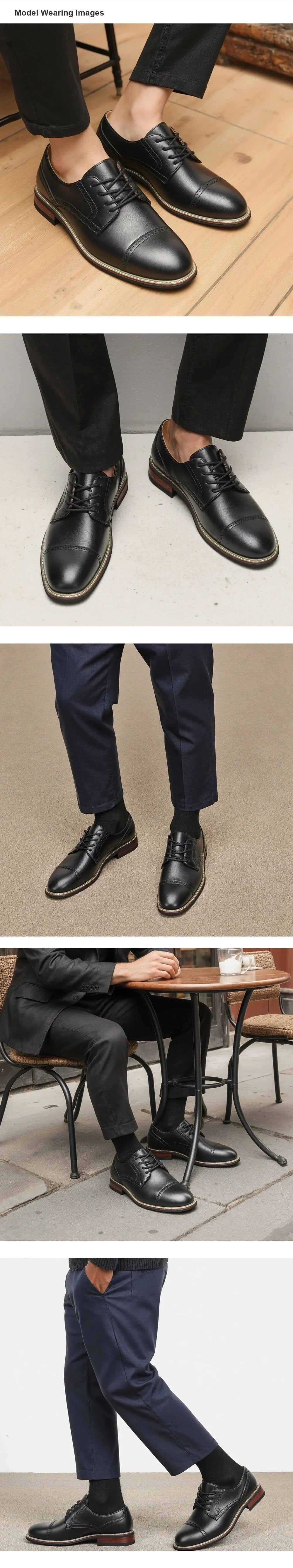 Social Shoe Male Business Comfortable Gentleman'S Stylish Formal Shoes Men