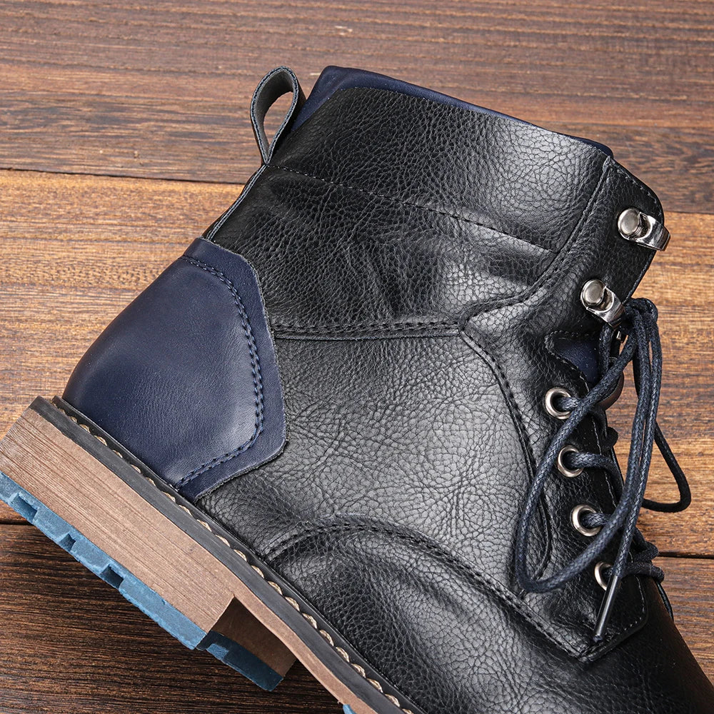 Retro Men Ankle Boots