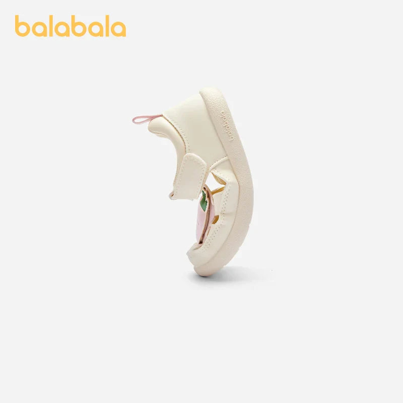 Balabala Baby Girl Walking Shoes Boys Girls Children Sandals Shoes 2024 Summer New Infant Slip-Resistant Fashionable and Cute