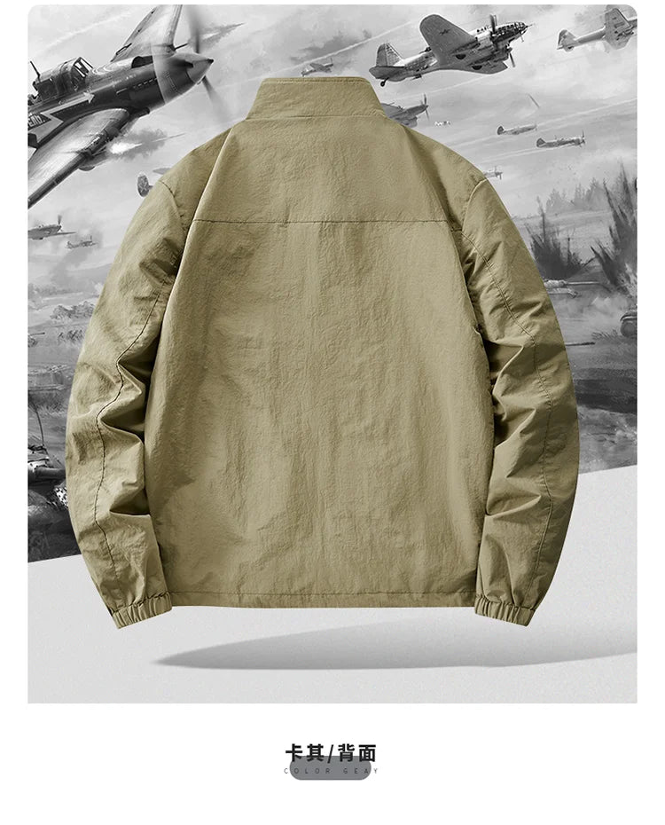 8XL Men Outdoor Jacket Autumn Winter Jacket Hiking Camping Windbreaker Plus Size Spring Oversized Outwear Hooded Coat