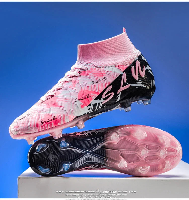 Professional Football Boots Men Soccer Shoes Society Football Cleats FG Lightweight Training Soccer Sneakers Outdoor Sports Shoe