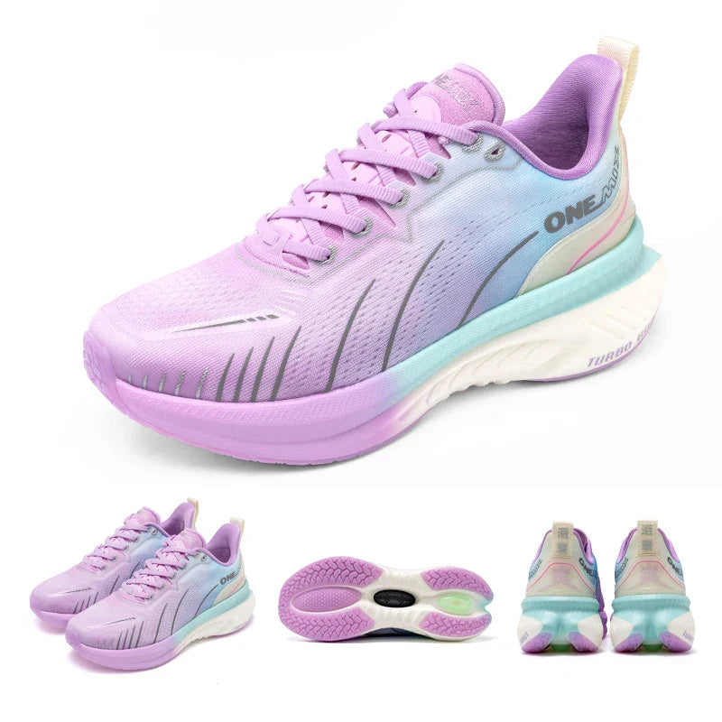 New Cushioning Running Shoes For Men Suitable Heavy Runners Lace Up Sports Women Non-slip Outdoor Athletic Male Sneakers