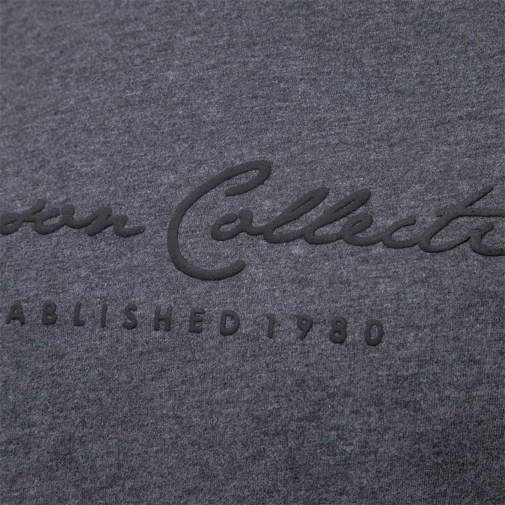 100% Cotton Long Sleeve Men's T-shirt Solid Color Letter Print Casual T shirts for Men New Spring Tops Tee Men Clothing