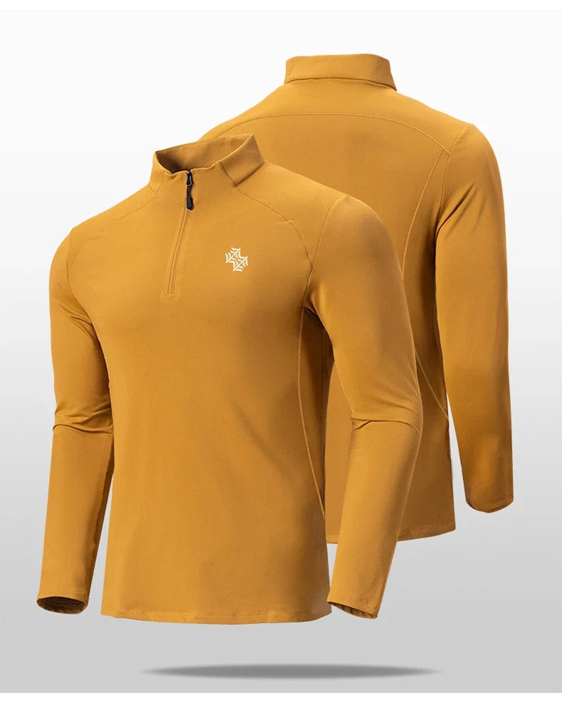SBWL Men's High Quality Cycling Hiking Outdoor Sports Long Sleeve T-Shirt Leisure Speed Dry Running Fitness Sports Clothing Tops