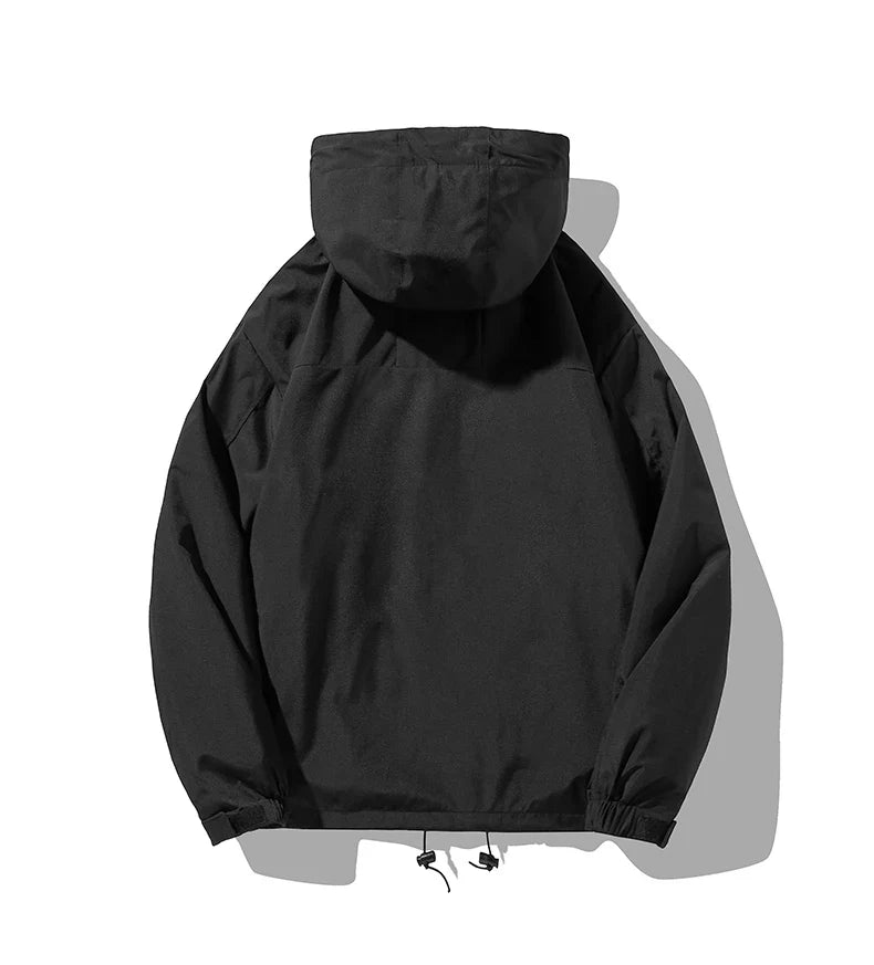 New Three-in-one Outdoor Jackets Simple Fashion Suitable Men Women Wear Waterproof Breathable Fabric Camping Skiing Warm Jacket