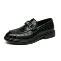 Original Design Dress Shoes For Men Business Casual Leather Formal Shoes Man Fashion Green Comfortable Slip-on Men's Social Shoe