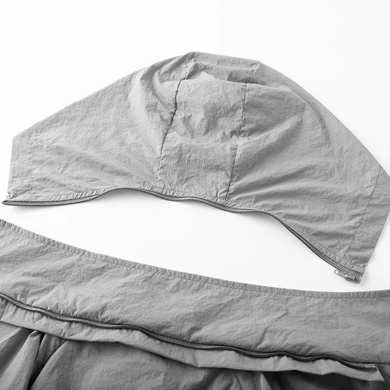 Portable Air Conditioner Jacket USB Fan Cooling Coat Outdoor Work Construction Fishing Hunting Lightweight Sun protection Jacket