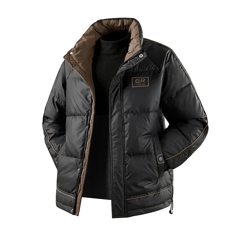 Winter Men White Duck Down Jackets Windproof Casual Outdoor Puffer Jacket Man Streetwear Padded Coat Male Down-Filled Clothes