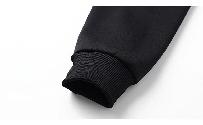 Winter Lambswool Zipper Hoodies Thicken Warm Jackets Long Sleeve Sweatshirts Casual Sports Fleece Black Coats Hooded Men Coat To