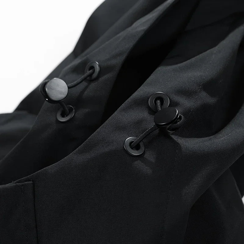 Softshell 8XL Men Jacket Hooded Windbreaker Trench Oversize 6XL 7XL Plus Size Waterproof Black Bomber Camping Loose Thin Coats