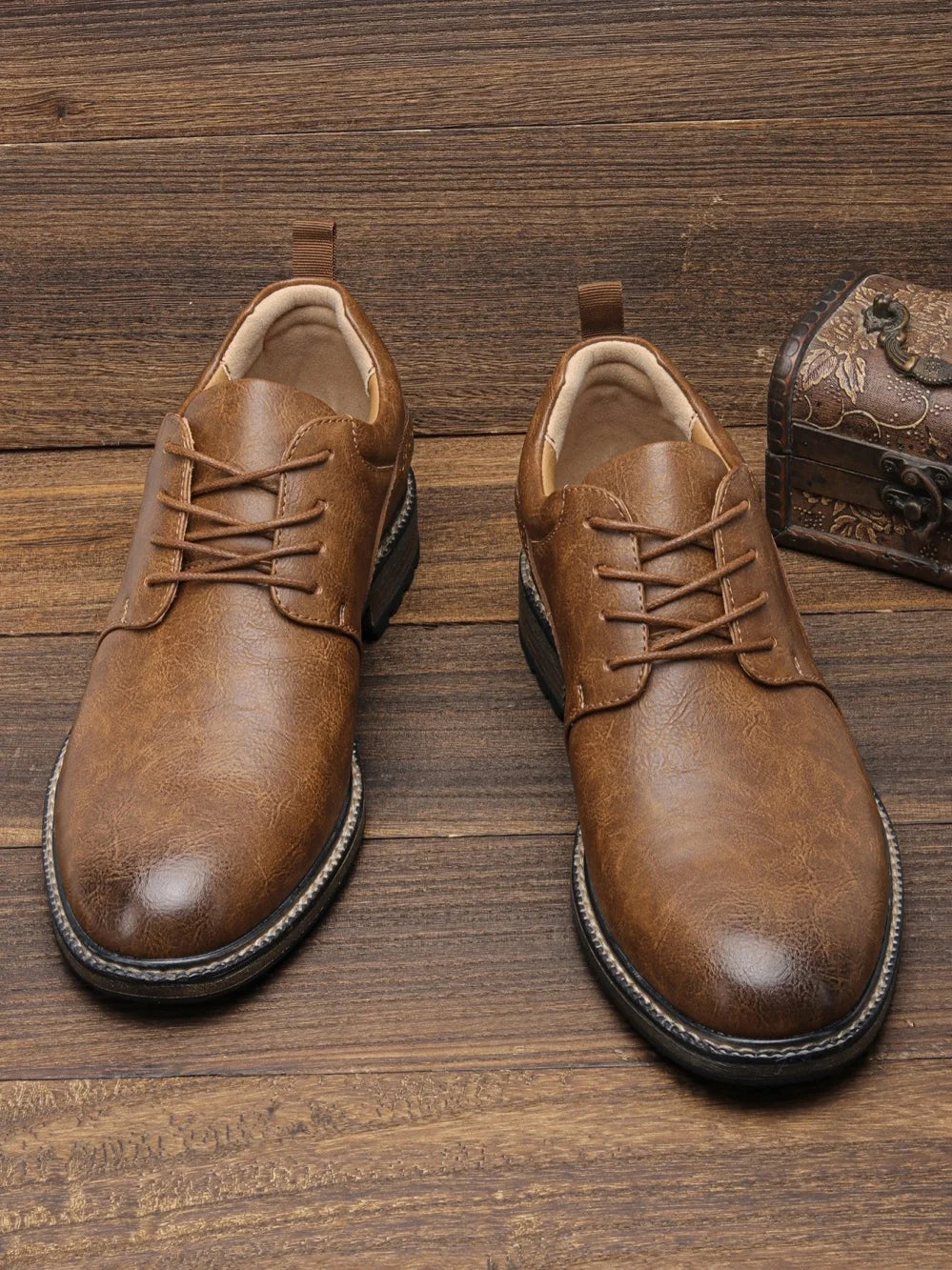 40~46 Casual Shoes Men Fashion Brand Comfortable 2024 Leather Shoes Men #KD726