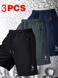 Top Quality Summer Sports Shorts Men New Comfortable Elastic Waist Clothing Male Breathable Short Trousers