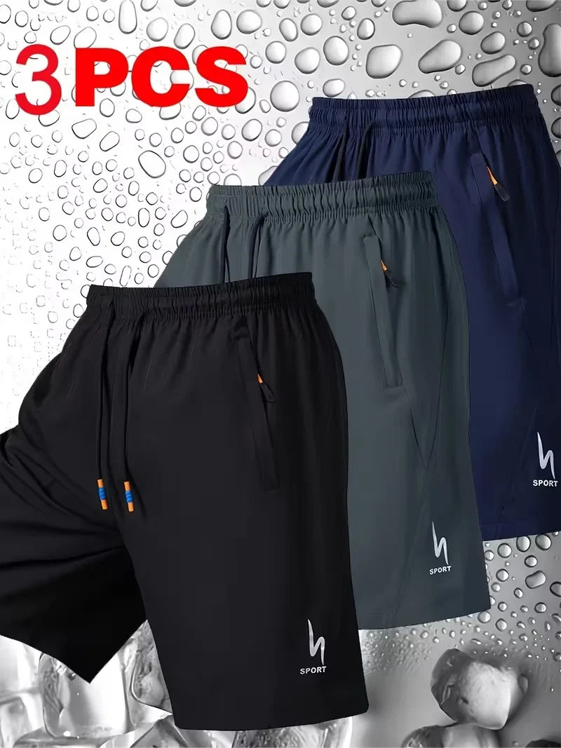 Top Quality Summer Sports Shorts Men New Comfortable Elastic Waist Clothing Male Breathable Short Trousers