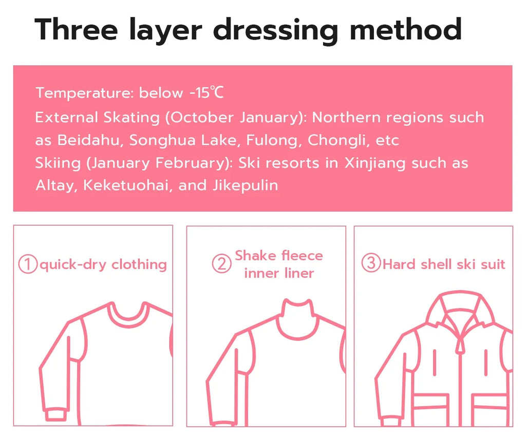Men Women 3L Cotton Ski Jacket Ski Pants Winter Warm Windproof Waterproof Outdoor Sports Snowboard Ski Coat Trousers