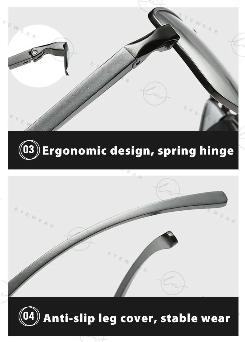 Classic Photochromic Sunglasses Polarized Man Day Night Vison Glasses Woman Chameleon Lens For Driving Goggles Male