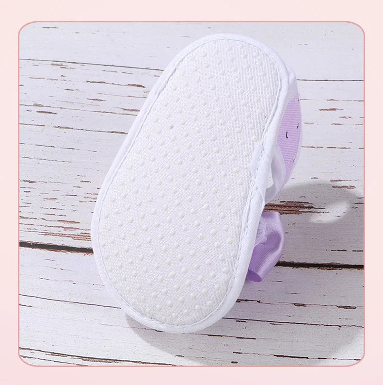 New Children Summer Clogs 0-18M Newborn Infant Baby Girl Princess Bowknot Sandal Sneakers Toddler Soft Crib Walkers Casual Shoes
