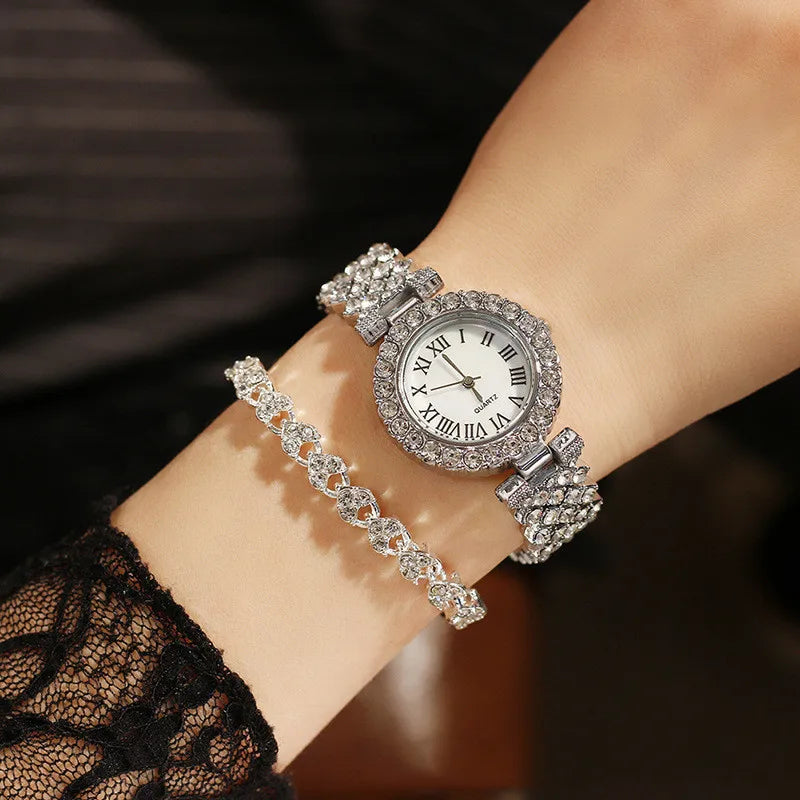 Watch For Women Watches 2023 Best Selling Products Luxury Watch Luxury Brand Reloj Mujer Watch Bracelet Set Diamond Steel Band