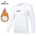 Winter Men Thermal Underwear Jersey Soft Cotton Fleece-lined Warm Panels Long Winter Fleece Thermo Clothing Jerseys Sport