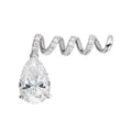 3CT 5CT All Moissanite Necklace for Women DIY Pendant Lab Diamond Couple Gifts 100% Real 925 Sterling Silver Jewelry