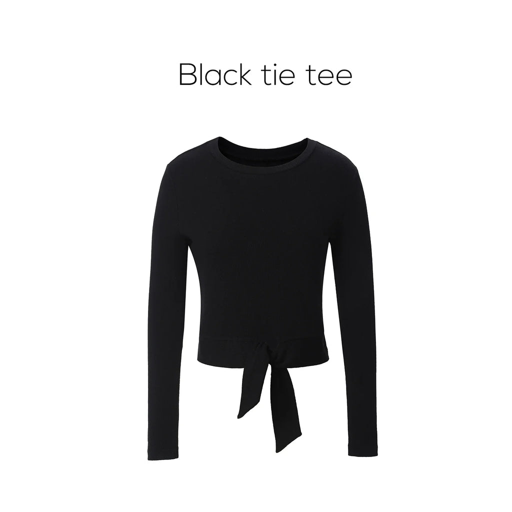 AP SS25 Women Wrap Ribbed T-shirt Lady Blend Slip Dress 5 Color