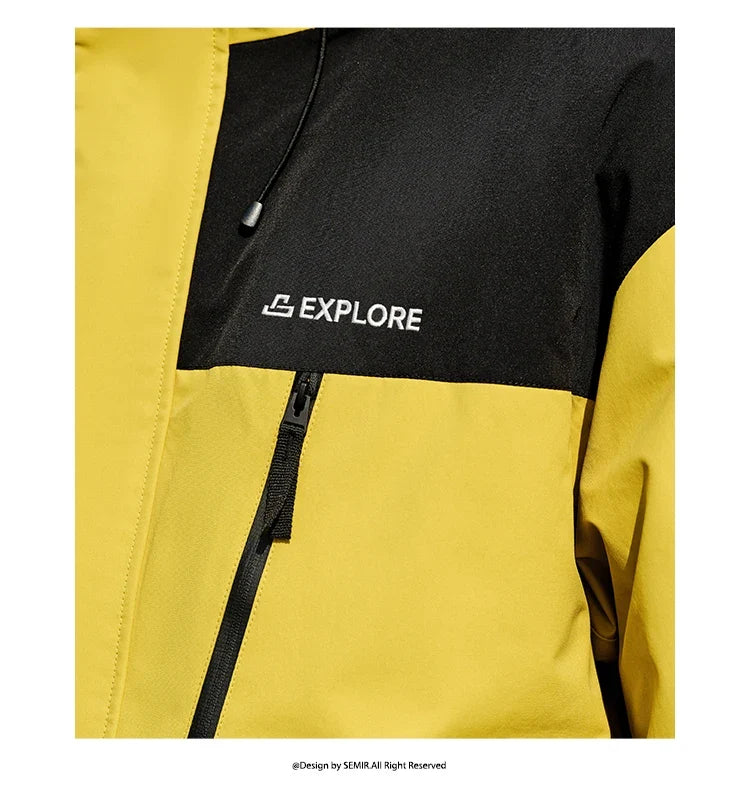 Down Jacket Men 2024 Winter New Rainproof, Windproof, Oil-Proof Stain-Resistant Goose Down Coat Down Jacket