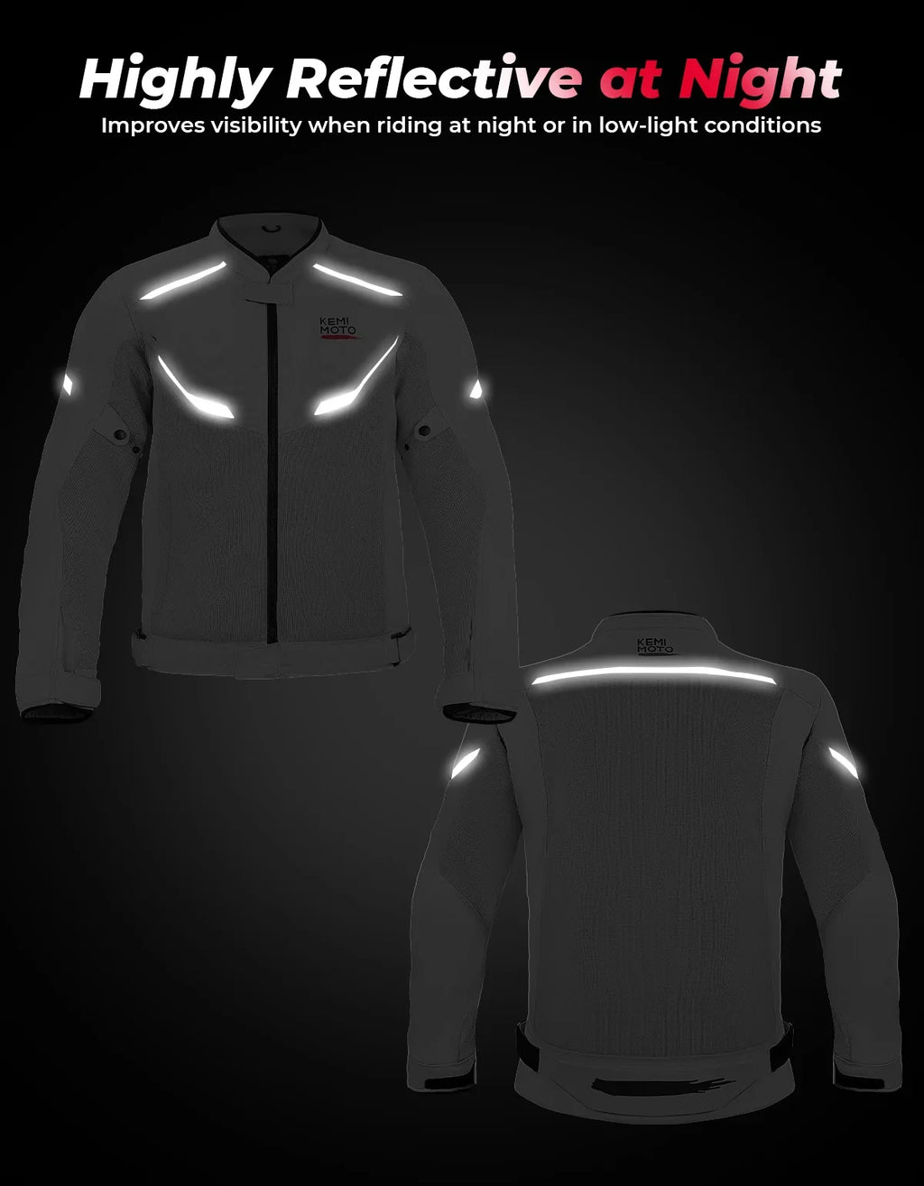 Men's Motorcycle Jacket Summer Soft Mesh  CE Certified Protector Gear Breathable Riding Cycling Outfit