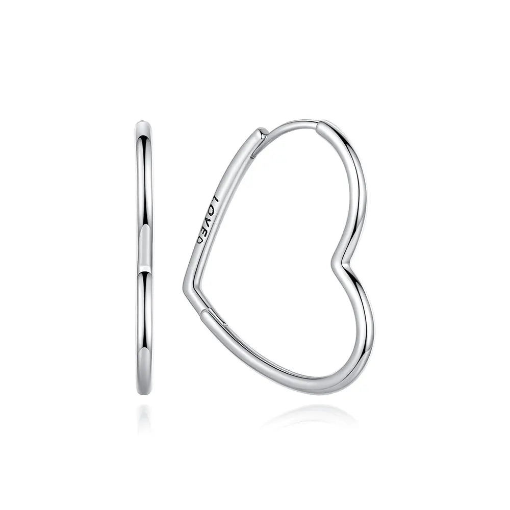 Original 925 Sterling Silver Earrings 2025 Stud Hoop Crystal Earings For Women Rose Gold Crown Heart Infinity Bee Earing Jewelry