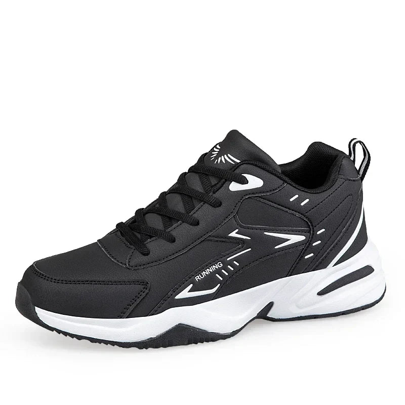 Chunky Sneaker for Men Thick Sole Versatile 2025 New Trend Mesh Lace Up Breathable Casual Sports Shoes Increased Soft Soles