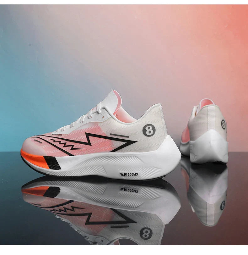 Fashion Men's Sneakers Summer Comfy Breathable Gym Sports Shoes Cushioned Support Running Shoes Tennis Cross Training Shoes