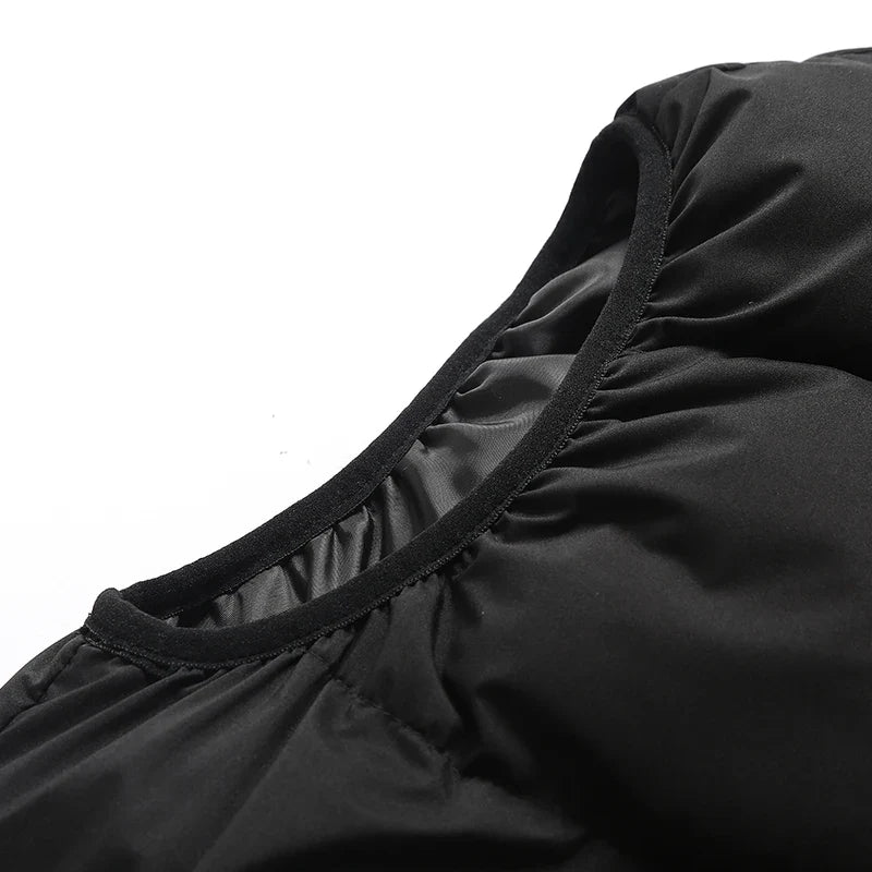 Mens Vest Jacket Warm Sleeveless Jackets Winter Waterproof Zipper Coat Autumn Stand-up Collar Casual Waistcoat Brand Clothing