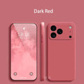 Square Liquid Silicone Phone Case for Apple iPhone 17 Pro Max 17 Air Soft Cover Case