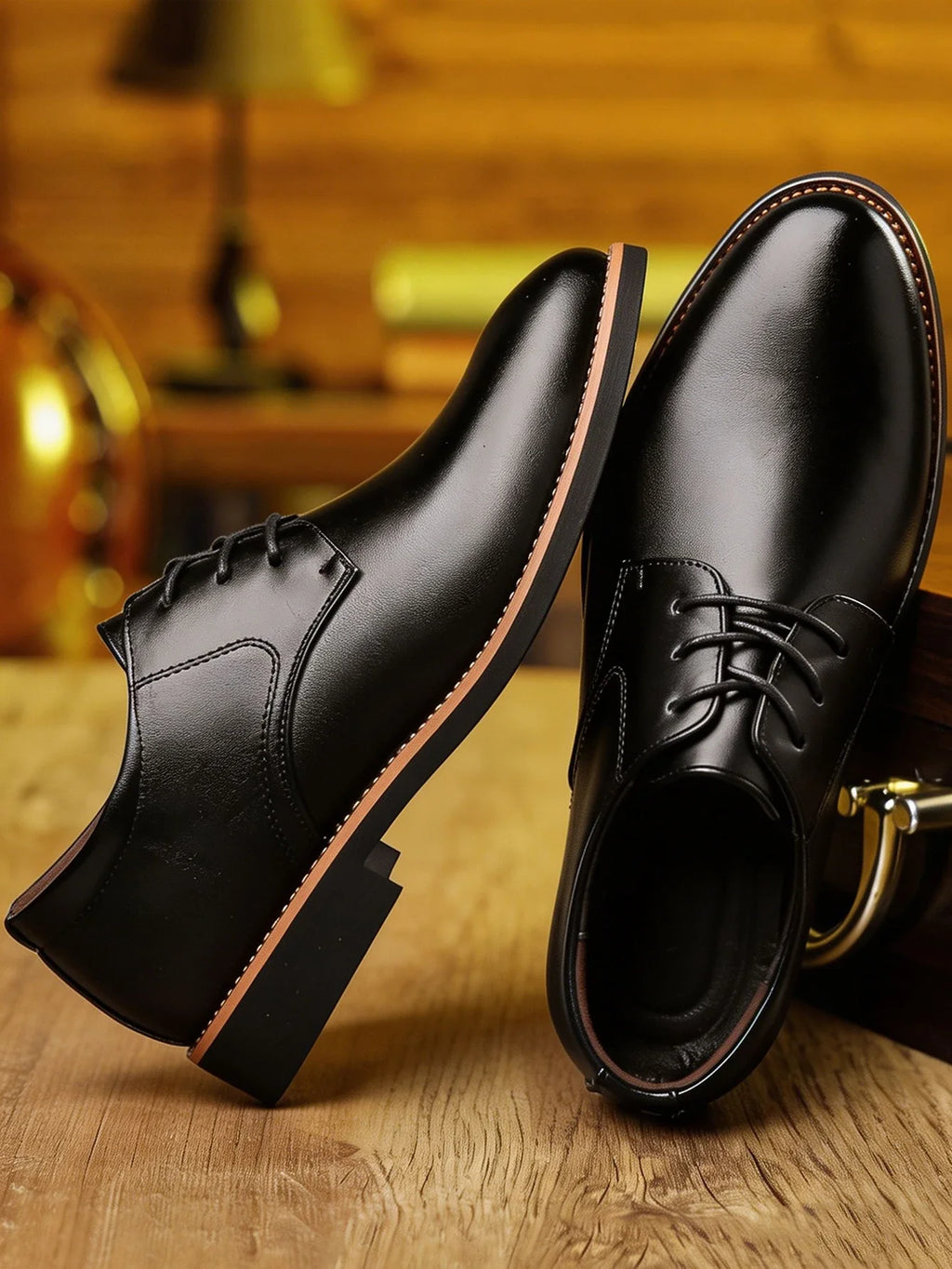 Men's Dress Shoes High Quality Brogues Casual Business Leather Shoes Social Party Leather Loafers Male Tassel