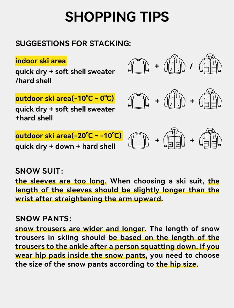 Brand Men Women Ski Jacket Winter Warm Windproof Waterproof Ski Suit Outdoor Sports Snowboard Coat Splicing double plate