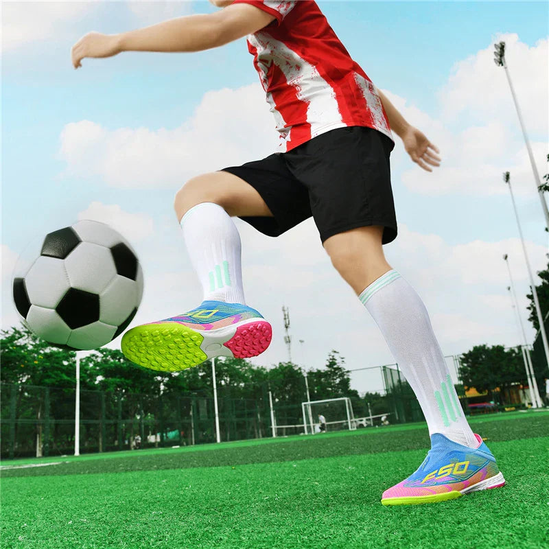 Quality Soccer Cleats for Men Soccer Shoes Society Football Boots Football Shoes Sneakers Unisex Soccer Boots