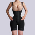 Hourglass Shapewear Mid-leg Adjustable Hook and Eye Bodysuit High Compression Faja Colombianas Tummy Control Underwear