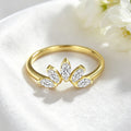 Trendy 5A Zircon Crown Rings for Women Exquisite Wedding Party Matching Band Real 925 Sterling Silver Jewelry Wholesale