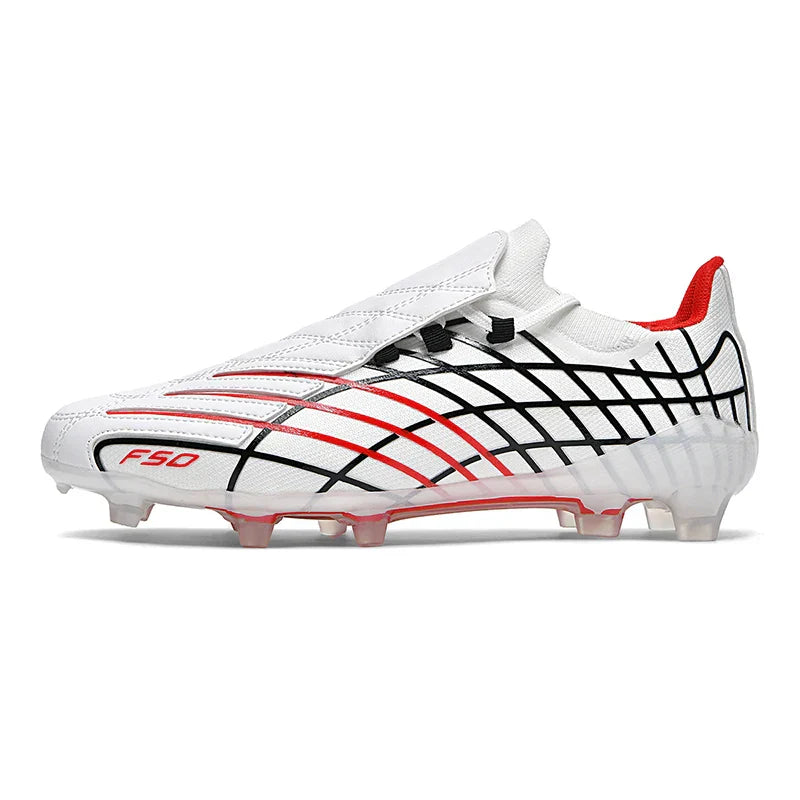 8552 High Quality Mens Soccer Shoes Training Non-Slip Turf Soccer Cleats TF/FG Football Sneakers Chuteira Campo F50