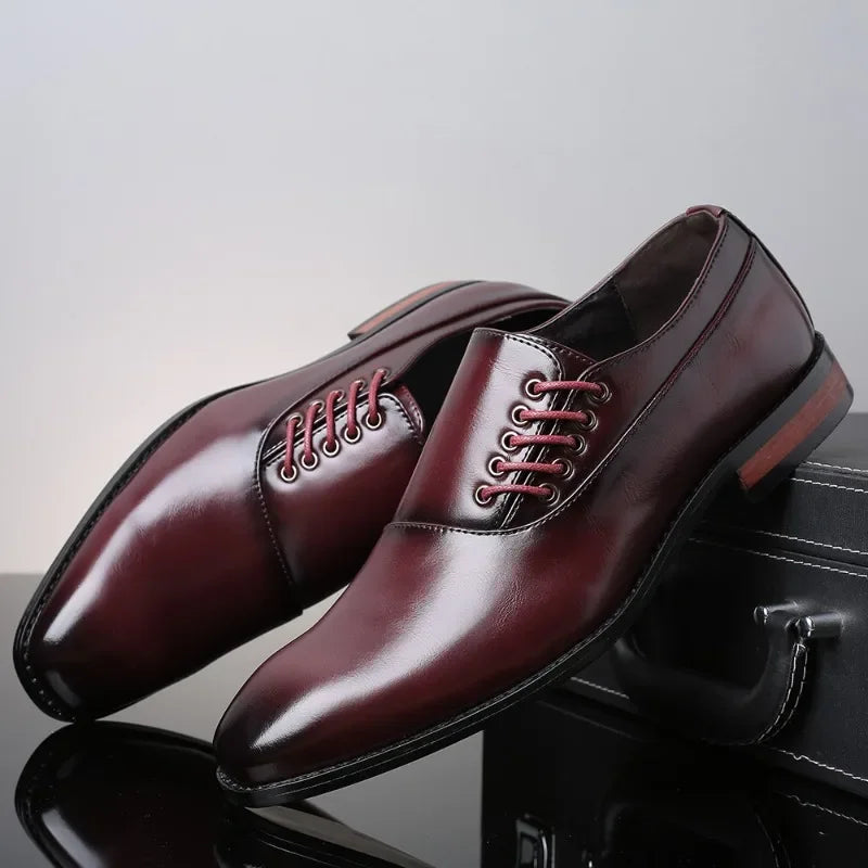Men Business Leather Shoes