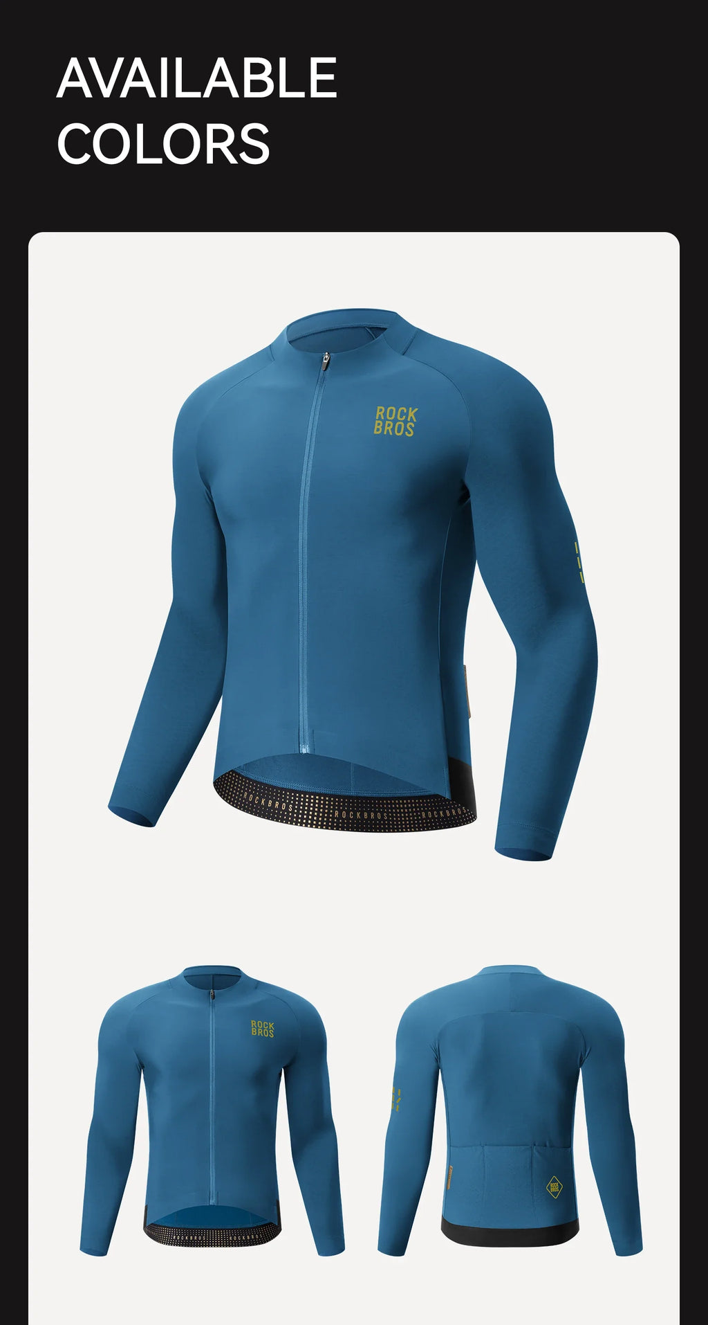 Autumn Winter Bicycle Jackets Men High Elastic Thermal Fleece Bike Coat Non-Slip Comfortable Cycling Jerseys Clothing