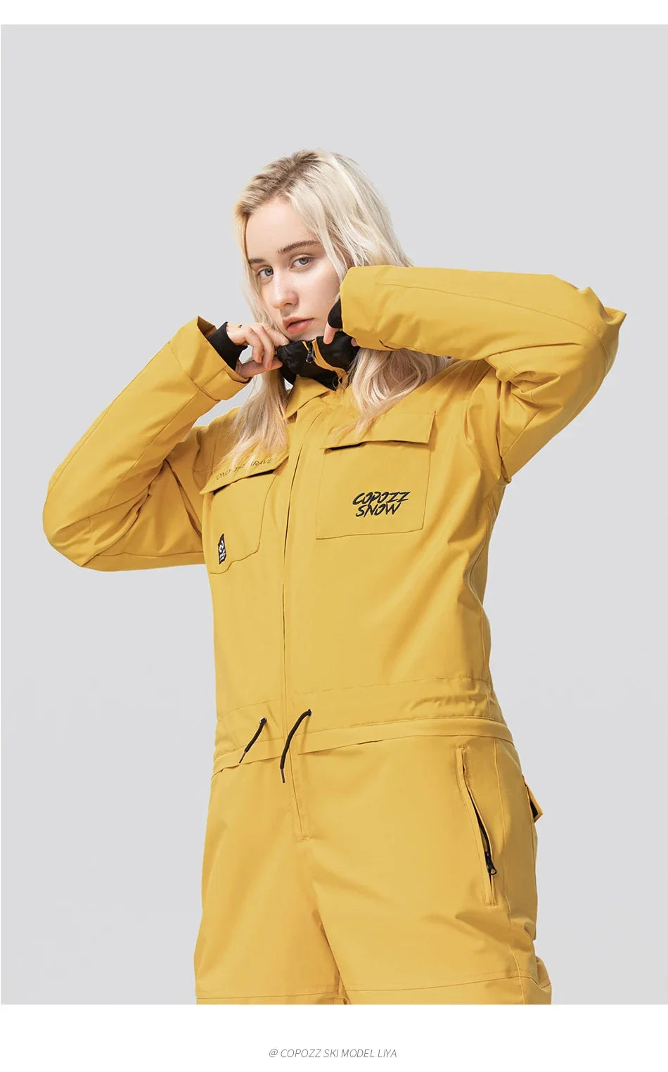 Winter Ski Suit Men Women Waterproof Warm Ski Overalls Outdoor Sports Snowboard One Piece Ski Jumpsuit Skiing Clothing