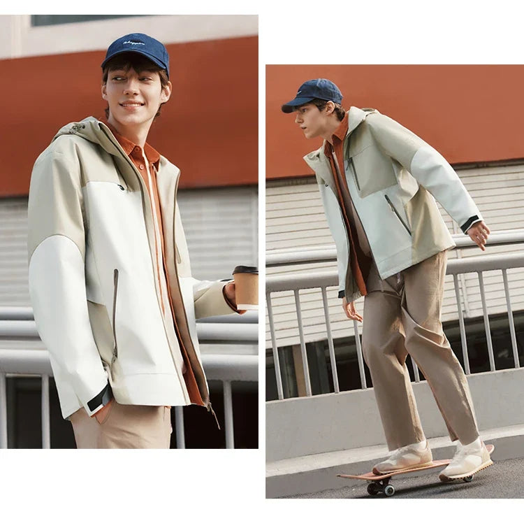 Jacket Couple's Outfits Four-Proof Windproof Waterproof Warm 2025 New Spring Trendy Jacket