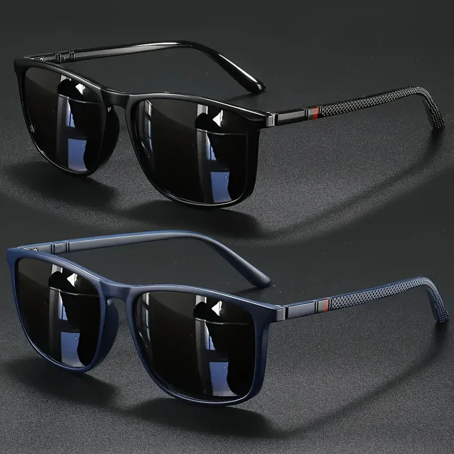 Luxury Square Vintage Polarized Cycling Sunglasses Men Women Fashion Travel Driving Fishing Sun Glasses Male Eyewear UV400