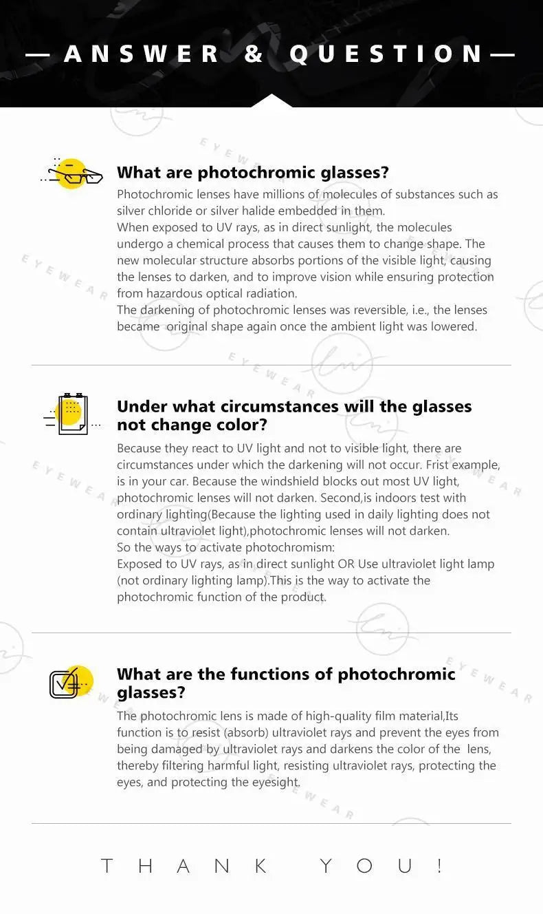 Aviation Photochromic Day Night Vison Sunglasses Men Polarized Fashion Sun Glasses Women Safe Driving Anti-Glare UV400